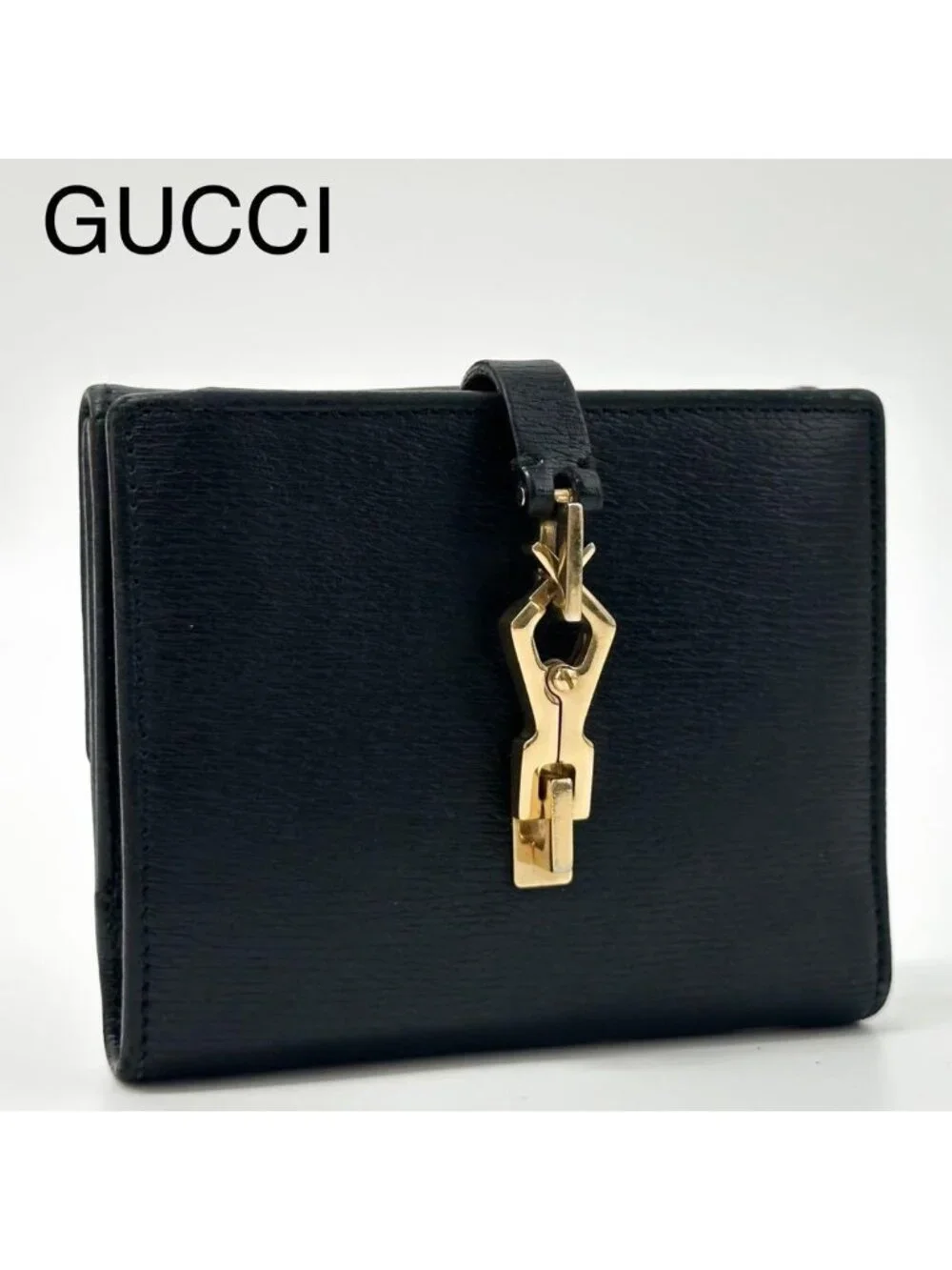 ★SOLD★ Gucci Archive Era Vintage Clip Jackie Wallet - Picture 1 of 13
